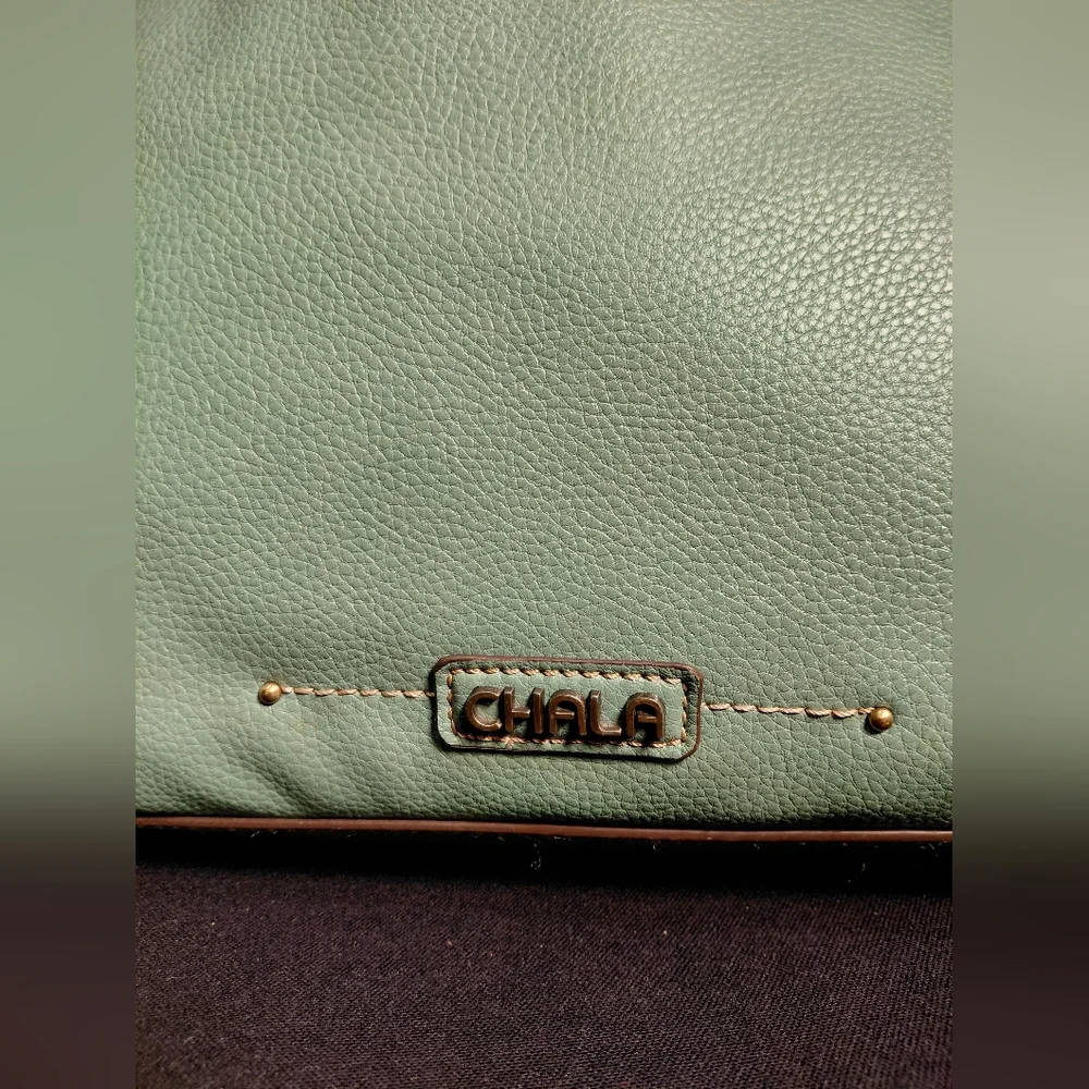 CHALA SAGE GREEN HOBO BAG/PURSE - Picture 4 of 16